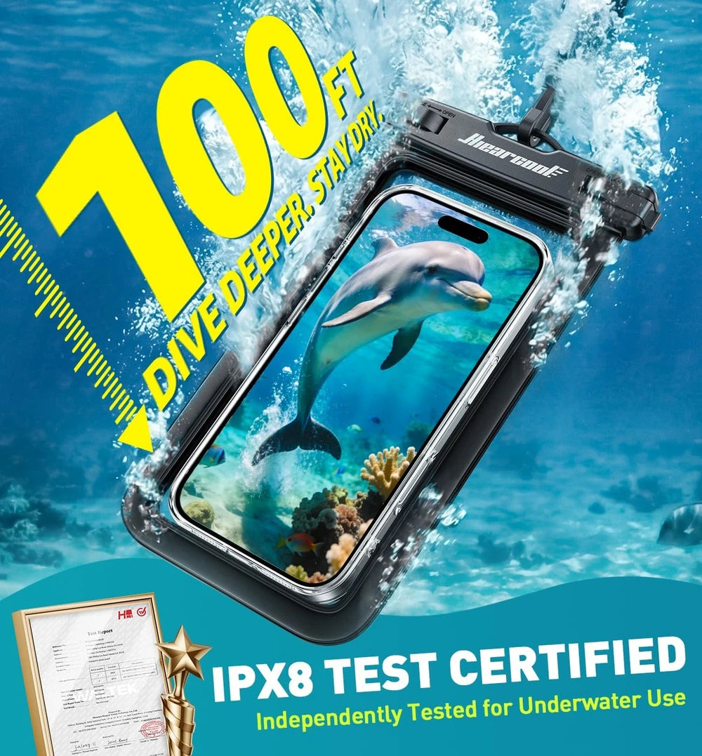Waterproof Phone Pouch 2 Pack