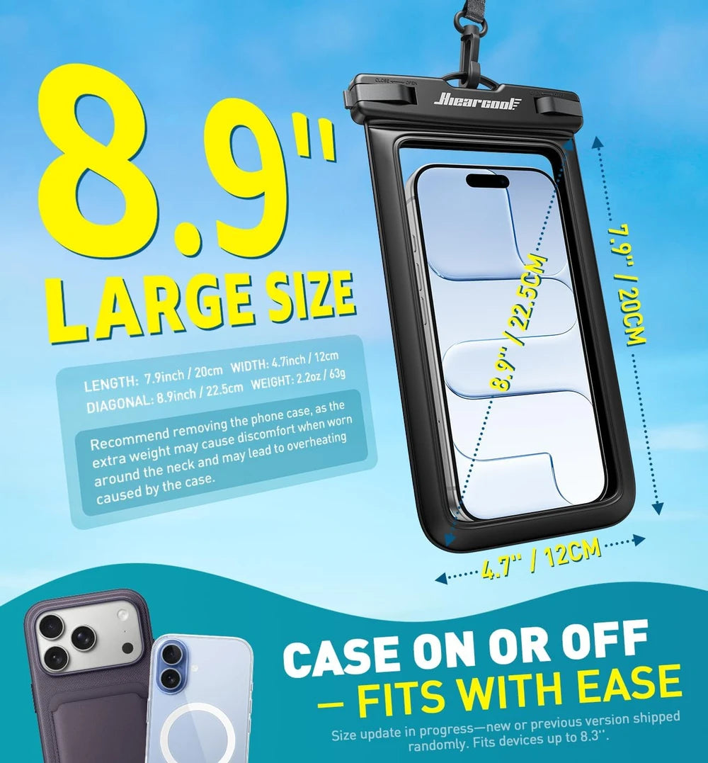Waterproof Phone Pouch 2 Pack